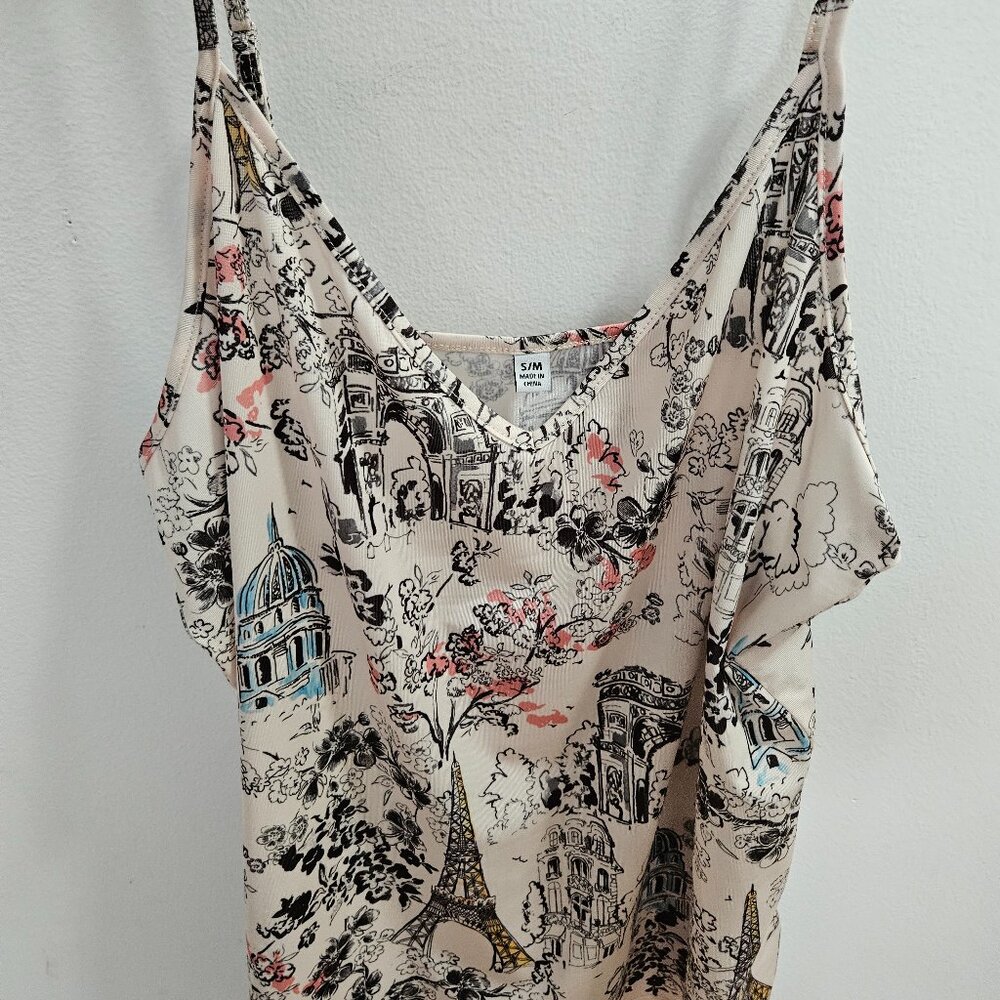Johnny Was Paris Print Cami